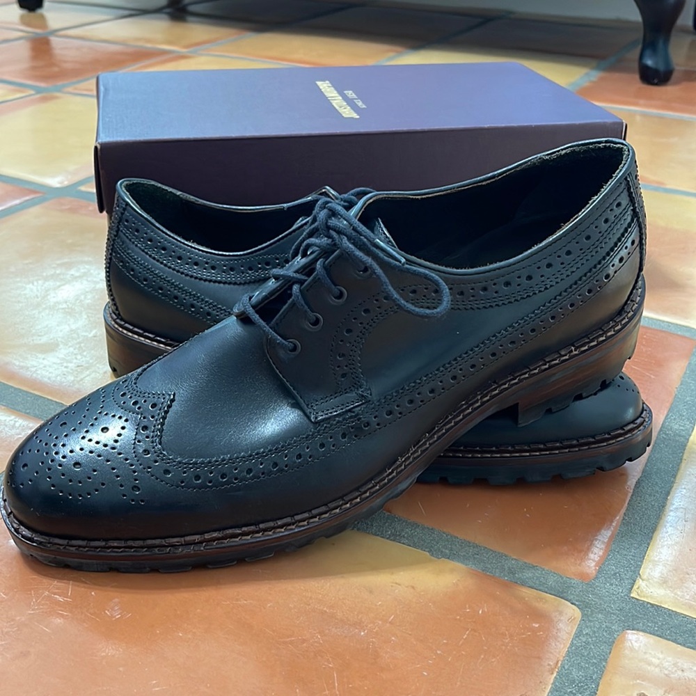 Johnston & Murphy Warner Wingtip Dress Shoes